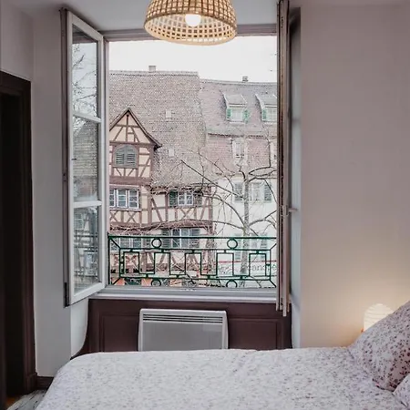 Lägenhet Au Coeur Du Centre Historique Colmarien Colmar
